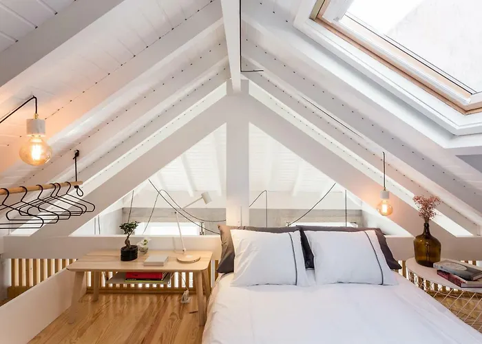 Gold & Grey Loft Almada Lejlighed Porto