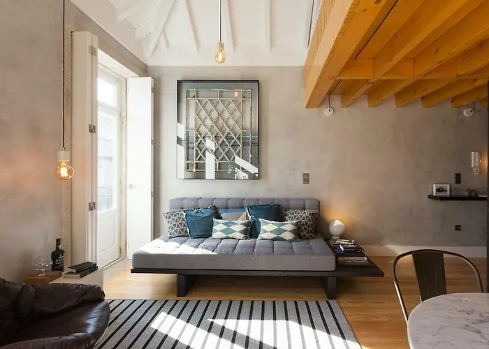 Gold & Grey Loft Almada Apartment Porto