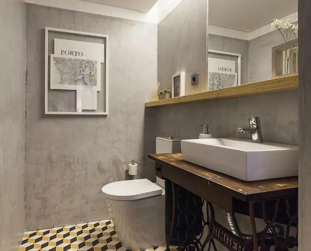 Daire Gold & Grey Loft Almada *